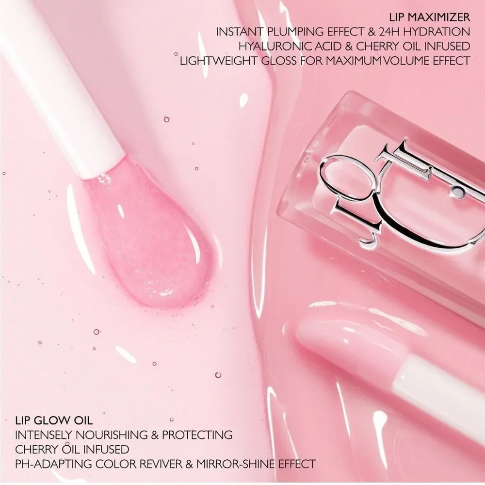 Dior NEW Dior Addict Lip Maximizer Plumping Gloss in Pink